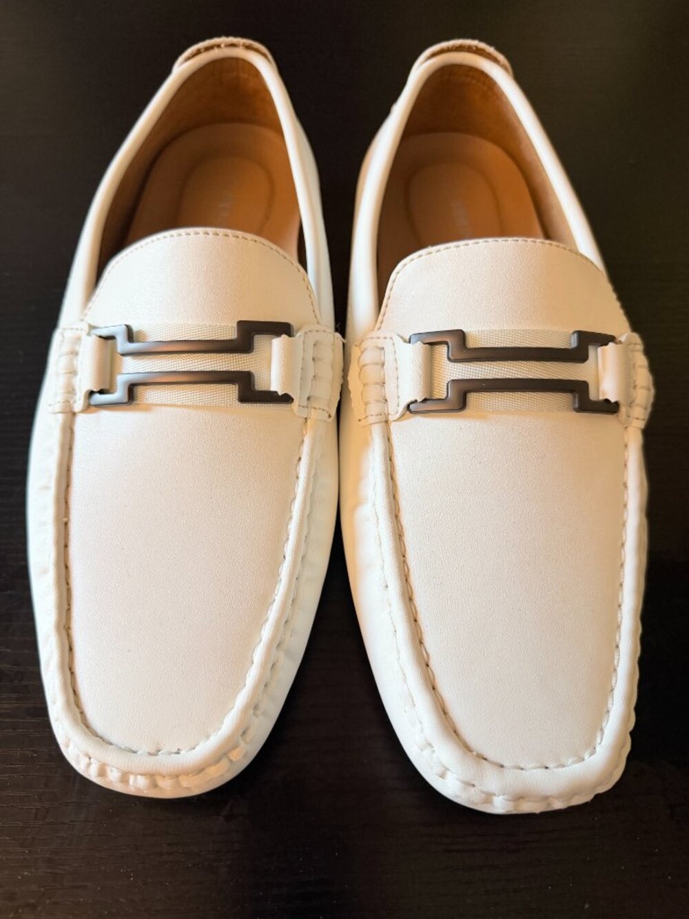 Bruno Marc HUGH-01 White Loafers — Men’s US 9